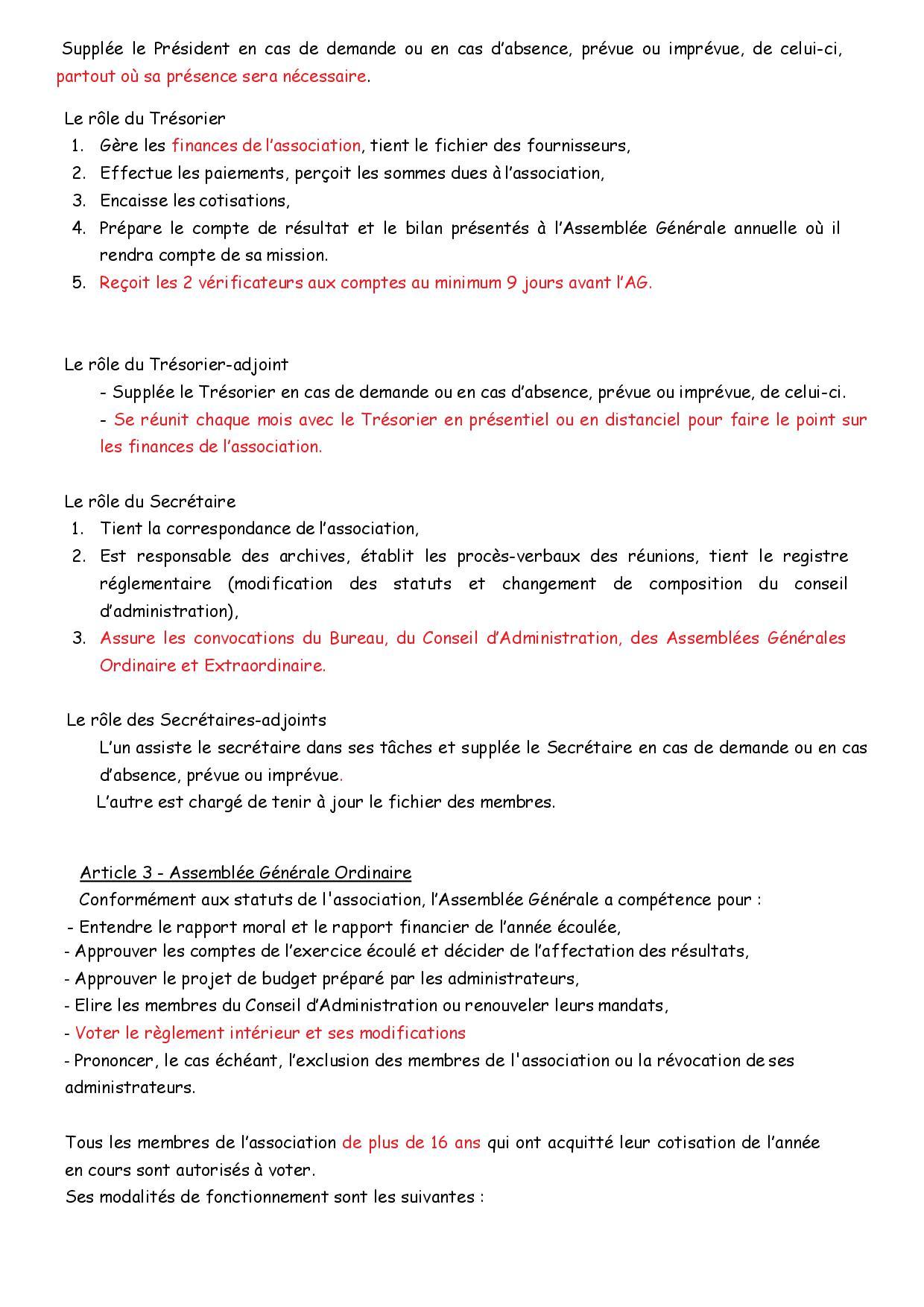 Reglement interieur 20253