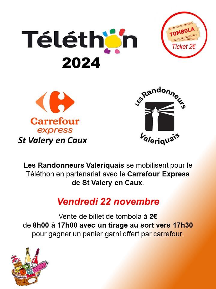 Telethon market express st valery